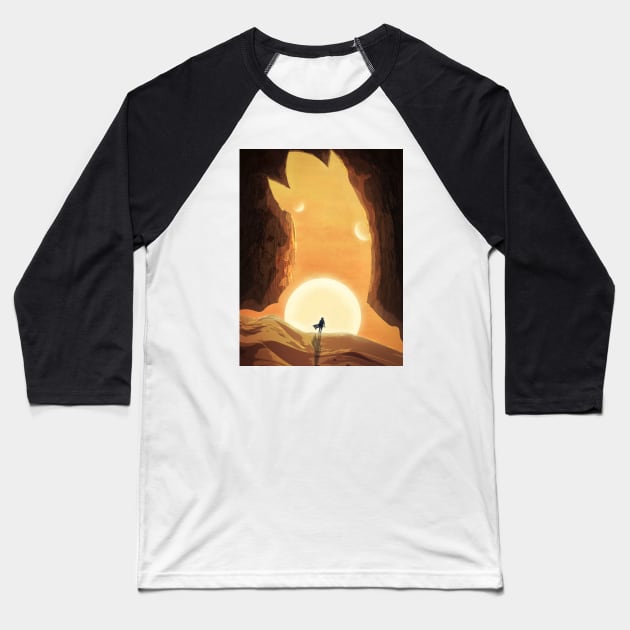 Dune 5 Baseball T-Shirt by SaifulCreation